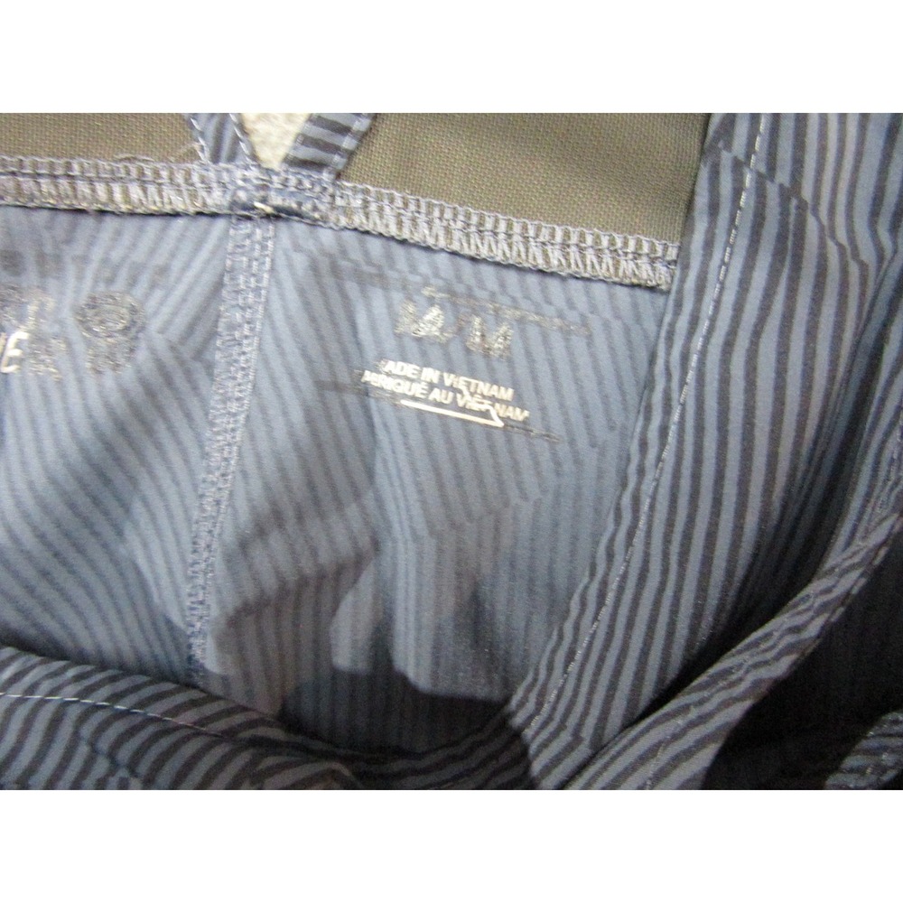 Mountain Hardwear Romper Womens Medium Blue Dynama Striped Activewear V Neck - Picture 5 of 16